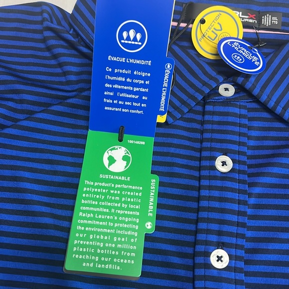 Polo Ralph Lauren RLX Men's Lightweight Airflow Golf Polo.92% pole 8% elastane - Picture 11 of 16
